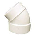 45 Degree Spigot PVC Central Vacuum Connector