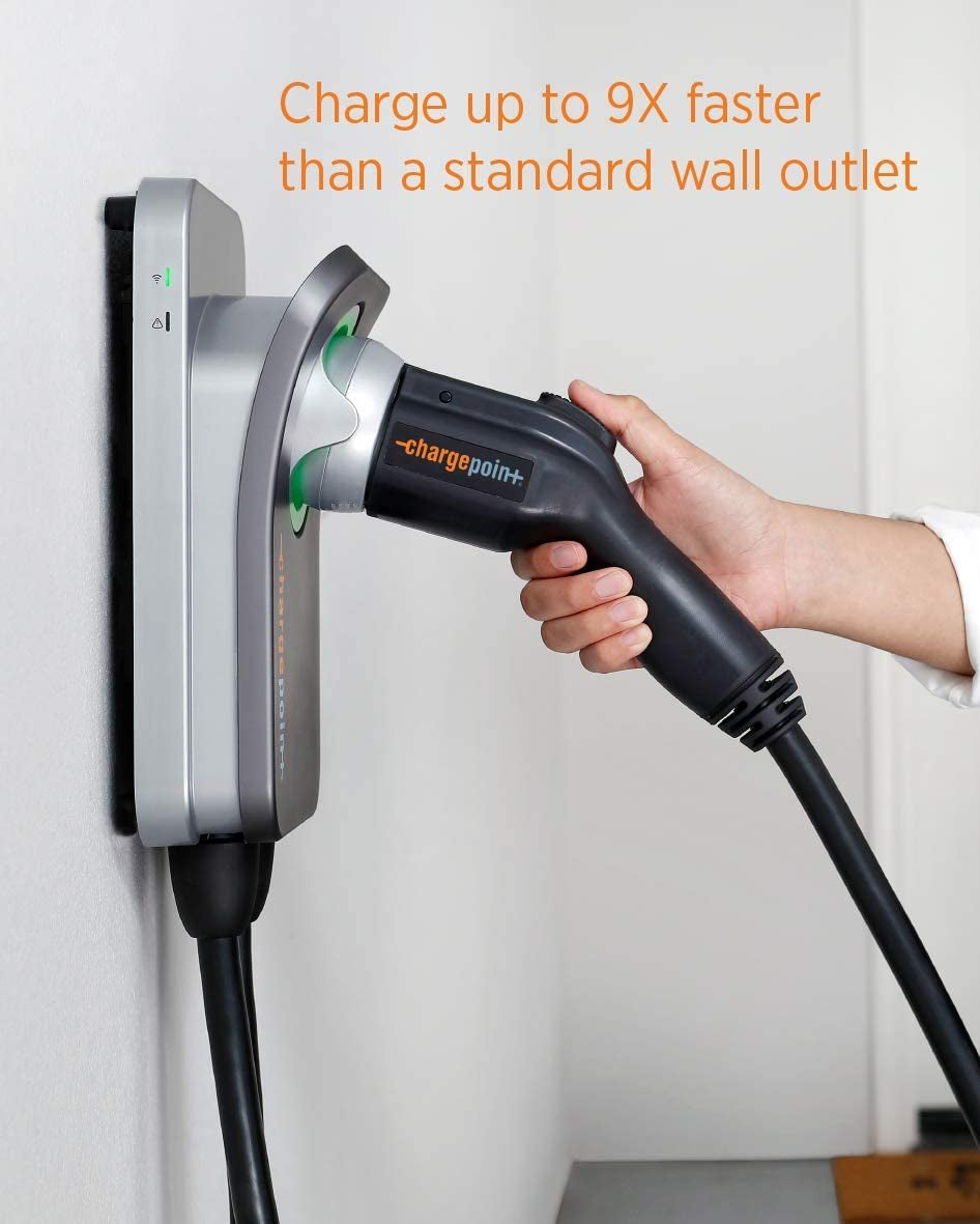 Home Flex Electric Vehicle (EV) Charger Upto 50 Amp, 240V, Level 2 Wifi Enabled EVSE, UL Listed, Energy Star, NEMA 6-50 Plug or Hardwired, Indoor/Outdoor, 23-Foot Cable