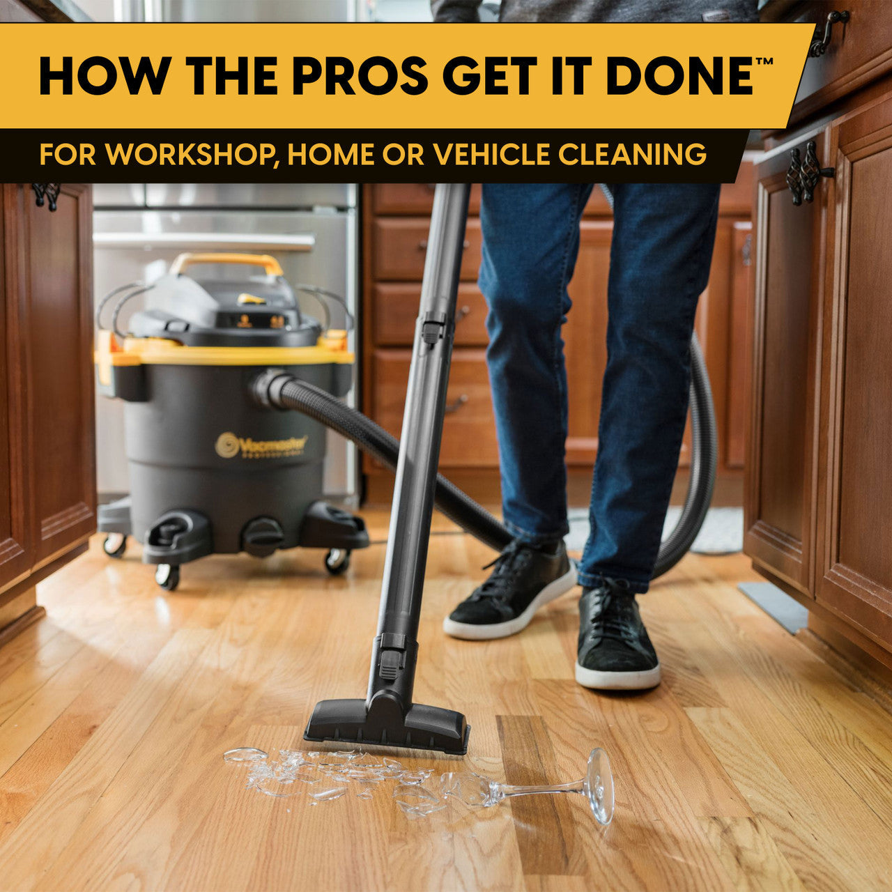 Vacmaster Professional 9-Gallon 4.5 Peak HP Wet/Dry Vacuum, VJF912PF 0202