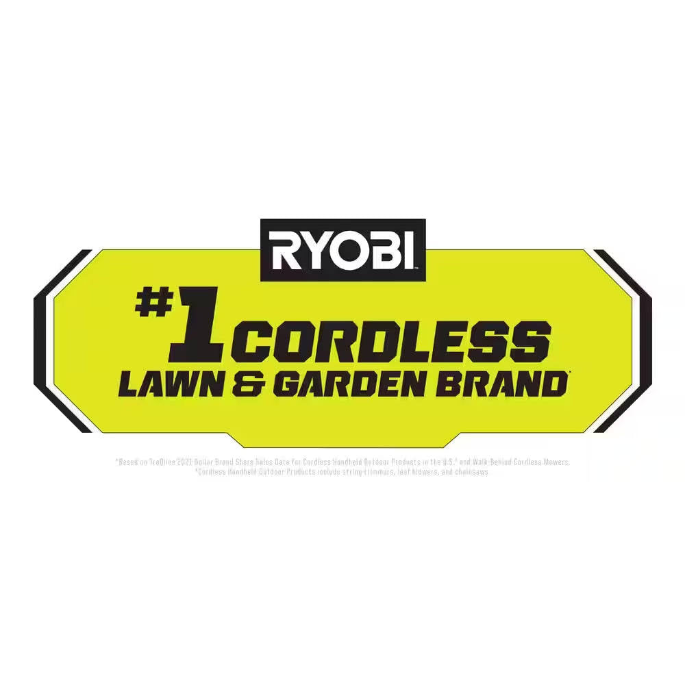Ryobi ONE+ 18V 13 in. Cordless Battery Walk Behind Push Lawn Mower with 4.0 Ah Battery and Charger
