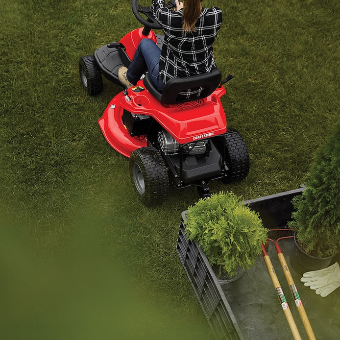CRAFTSMAN Gas Riding Mower R110 Bundle