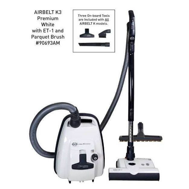 SEBO AIRBELT K3 Premium Canister Vacuum with ET-1 Power Head