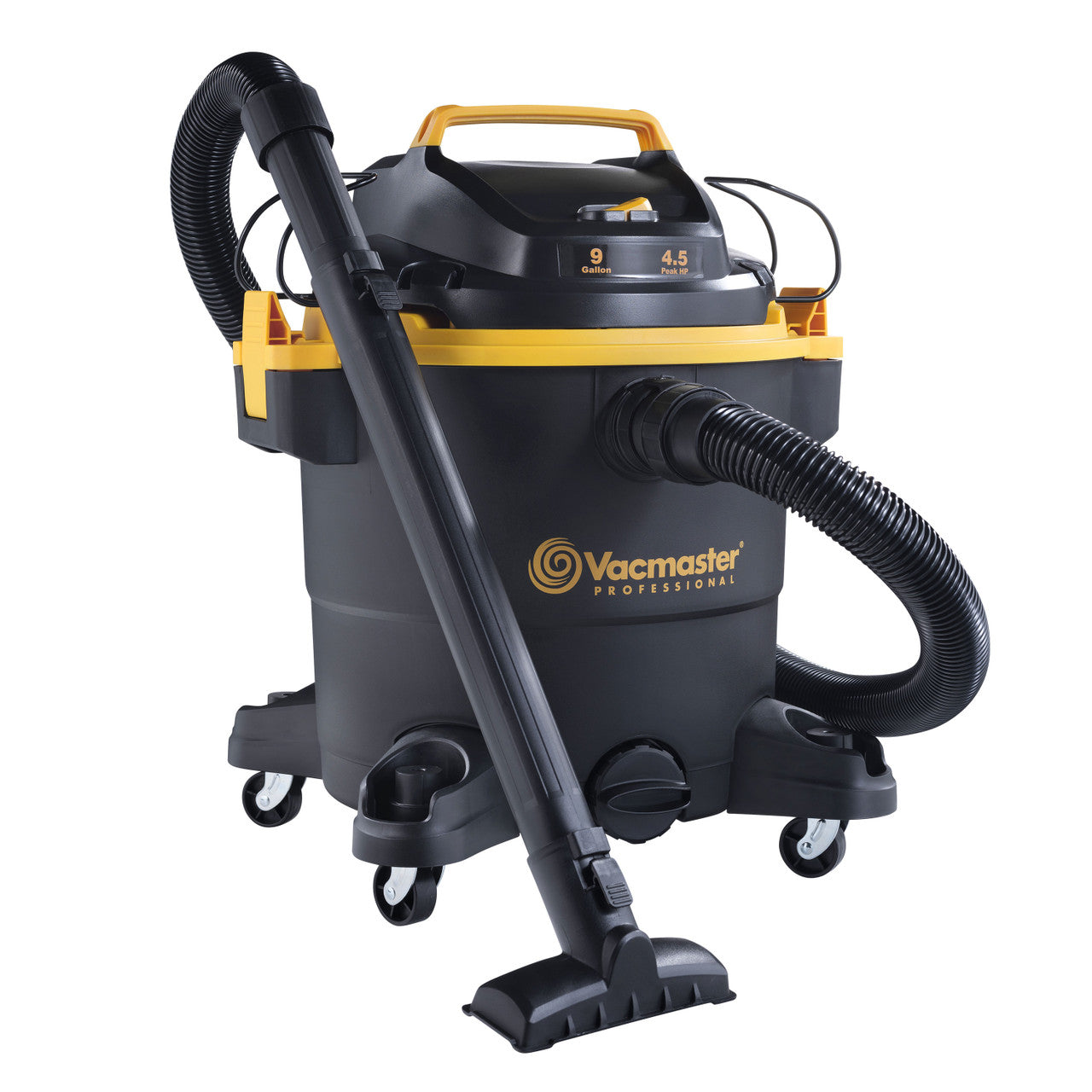 Vacmaster Professional 9-Gallon 4.5 Peak HP Wet/Dry Vacuum, VJF912PF 0202
