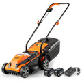 LawnMaster Electric Cordless 13-Inch Lawn Mower 24V