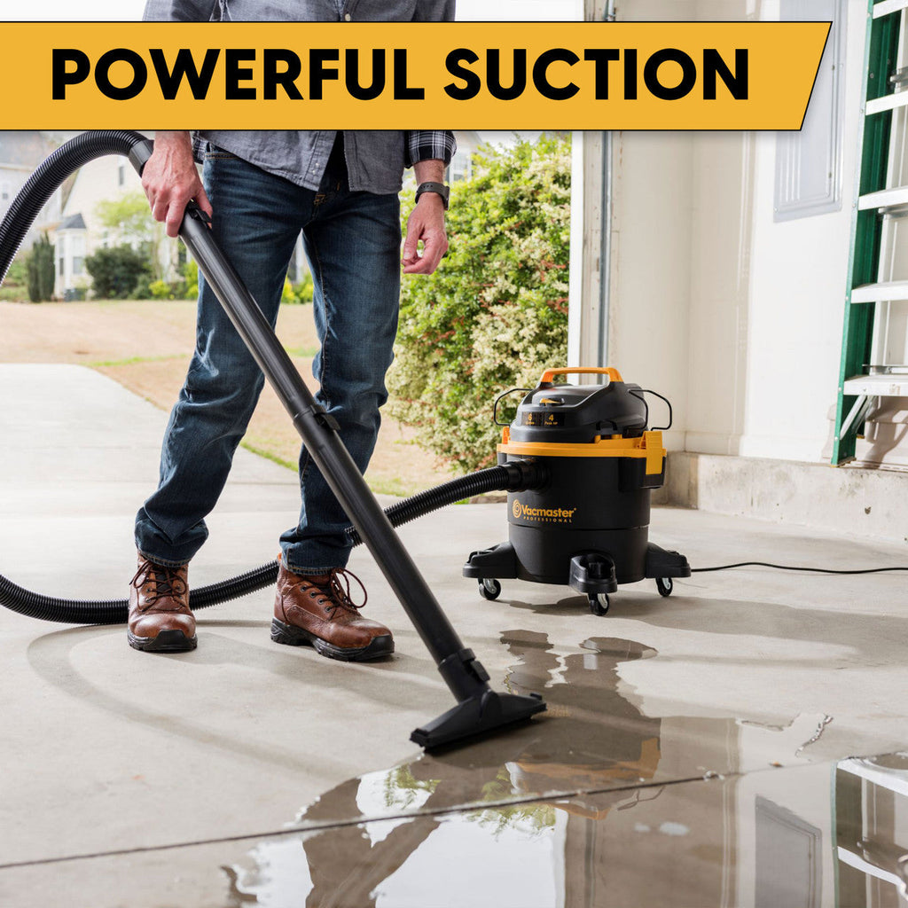 Vacmaster Professional 6-Gallon 4 Peak HP Wet/Dry Vacuum, VJF608PF 0202
