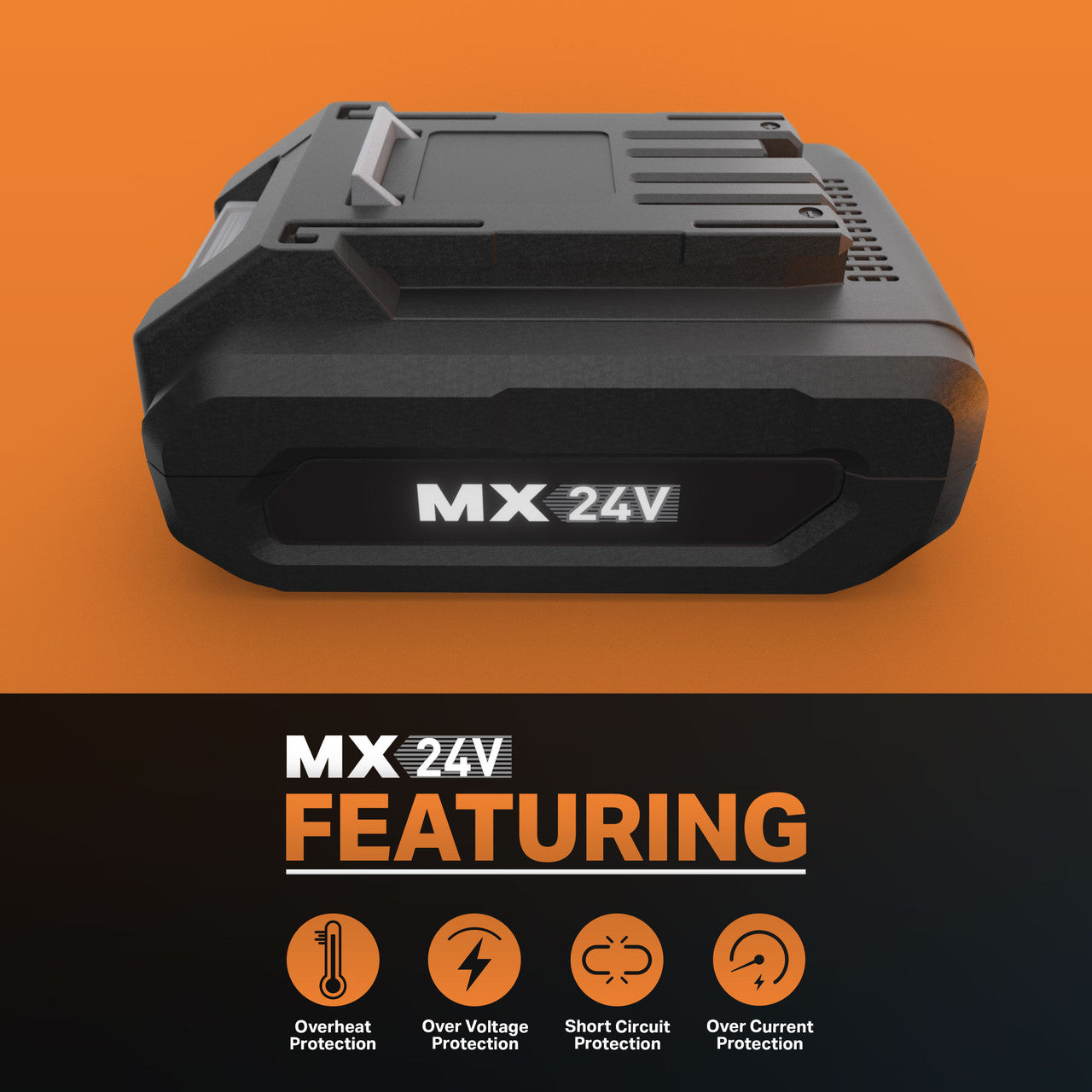LawnMaster MX 24V 2.0Ah Battery