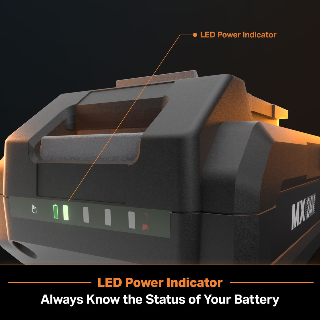 LawnMaster MX 24V 2.0Ah Battery
