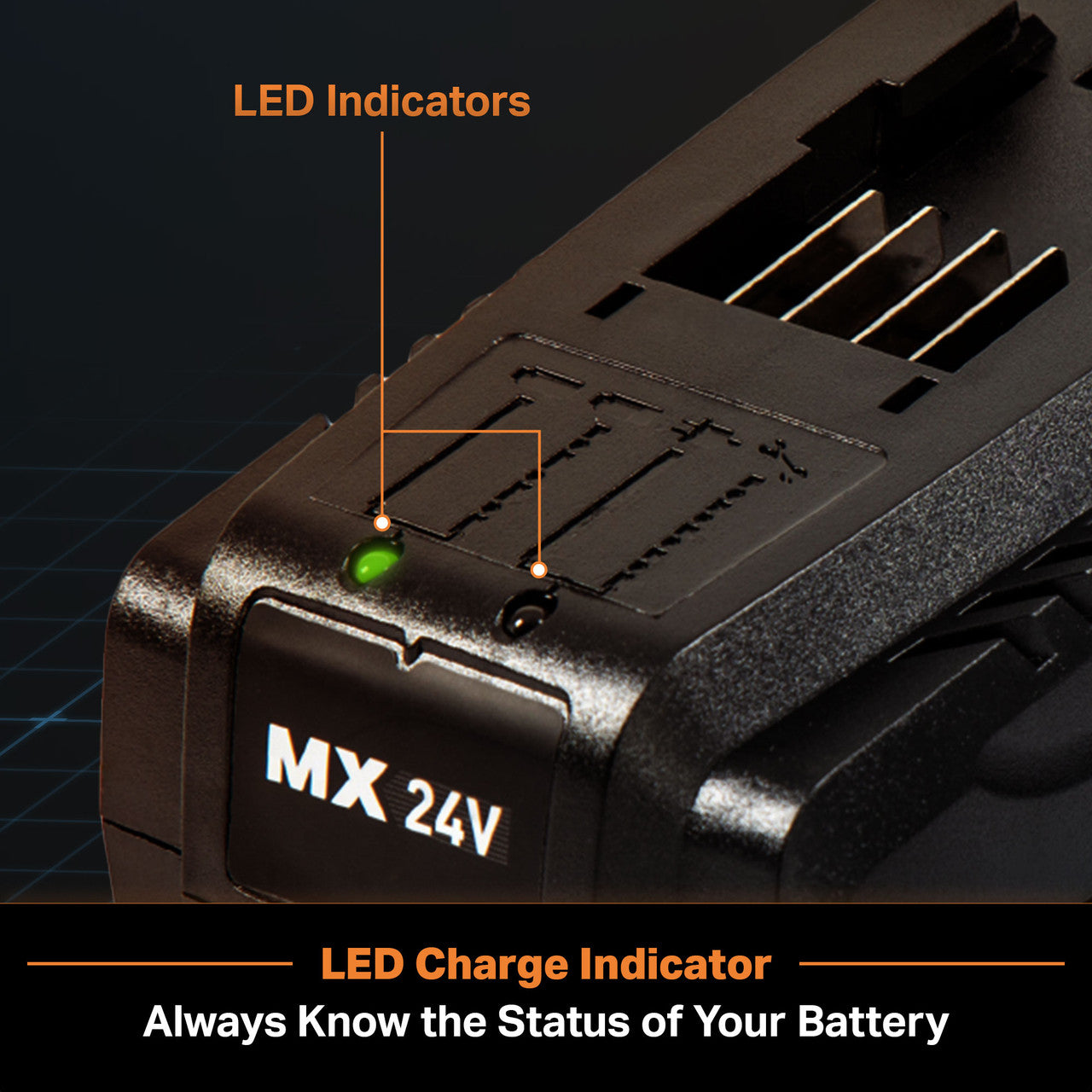 LawnMaster 24V Battery Charger