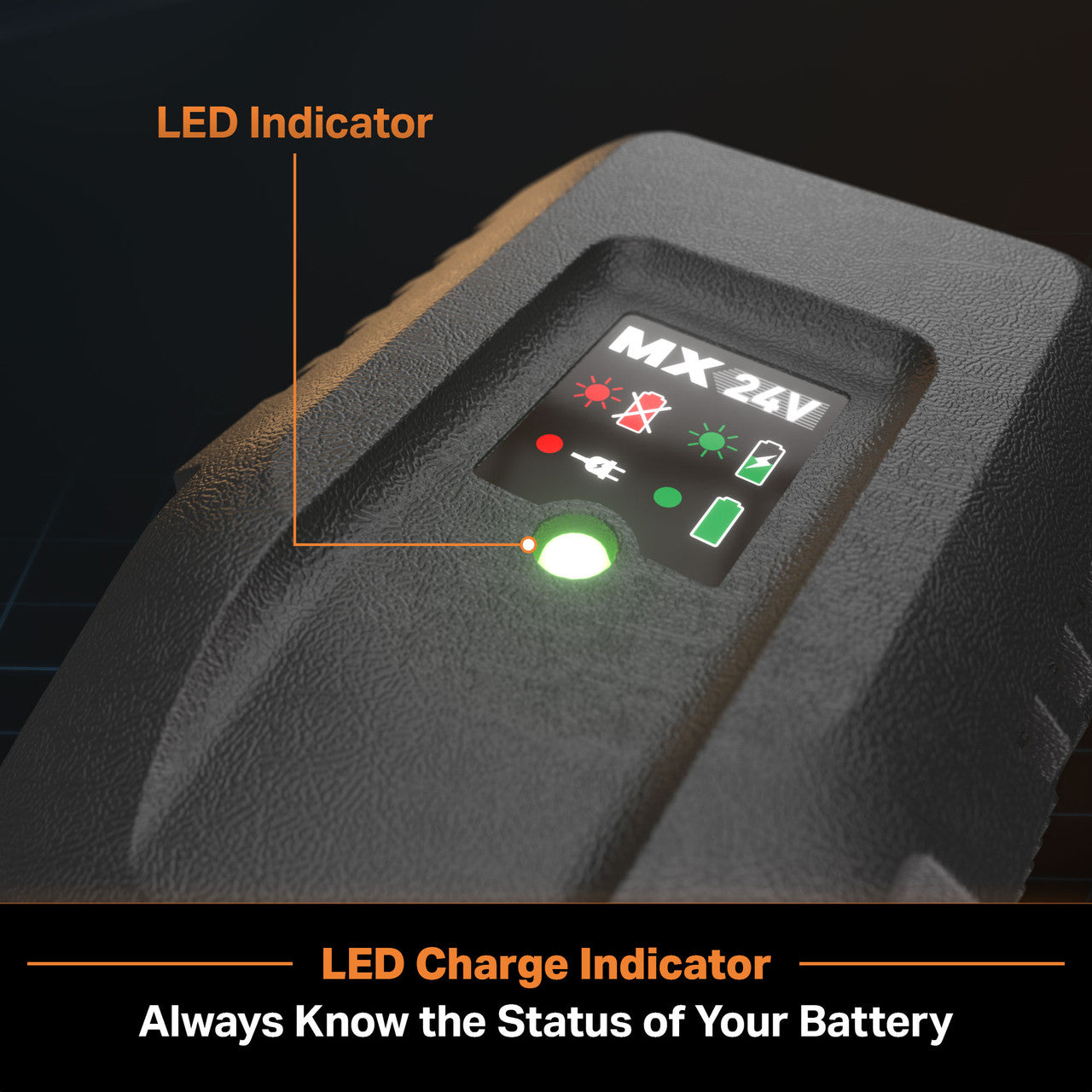 LawnMaster 1.5A Battery Charger