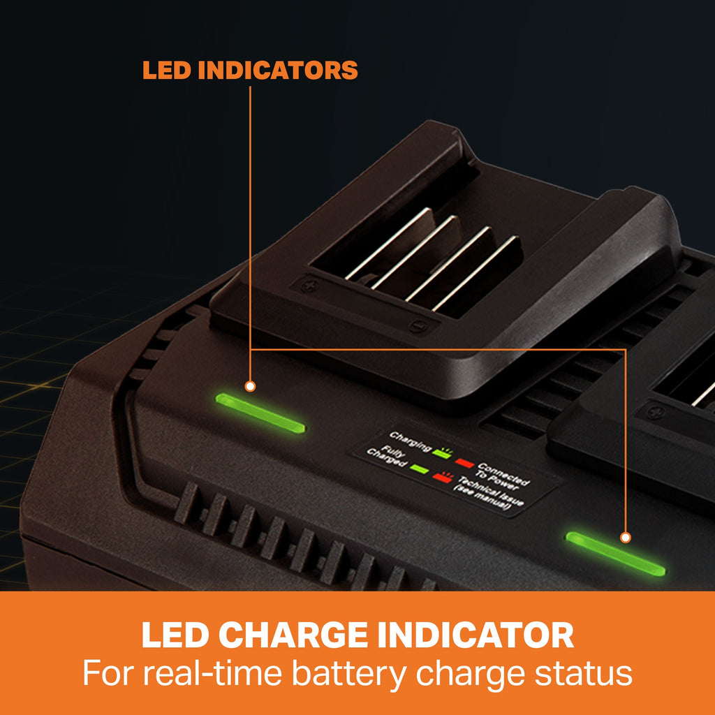 MX24V Dual-Battery Fast Charger