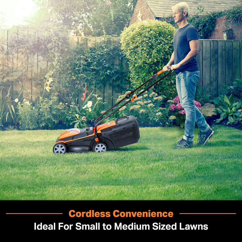LawnMaster 24V Cordless Lawn Mower & Blower, 24VMWBL