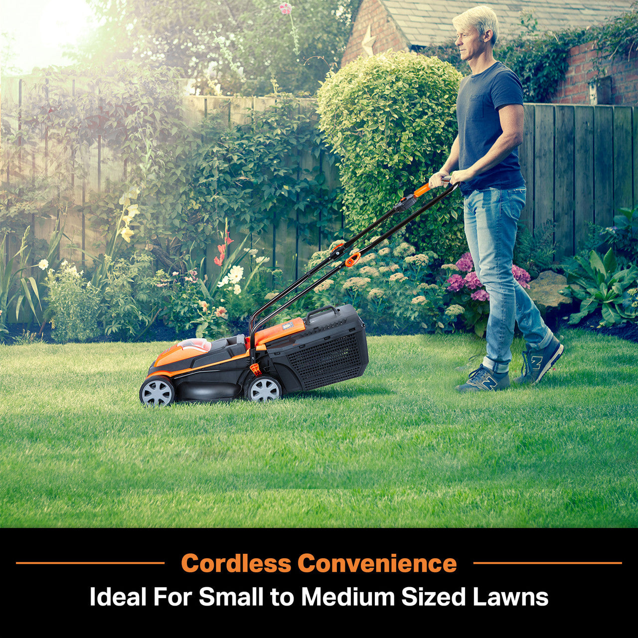 LawnMaster 24V Cordless Lawn Mower & Blower, 24VMWBL