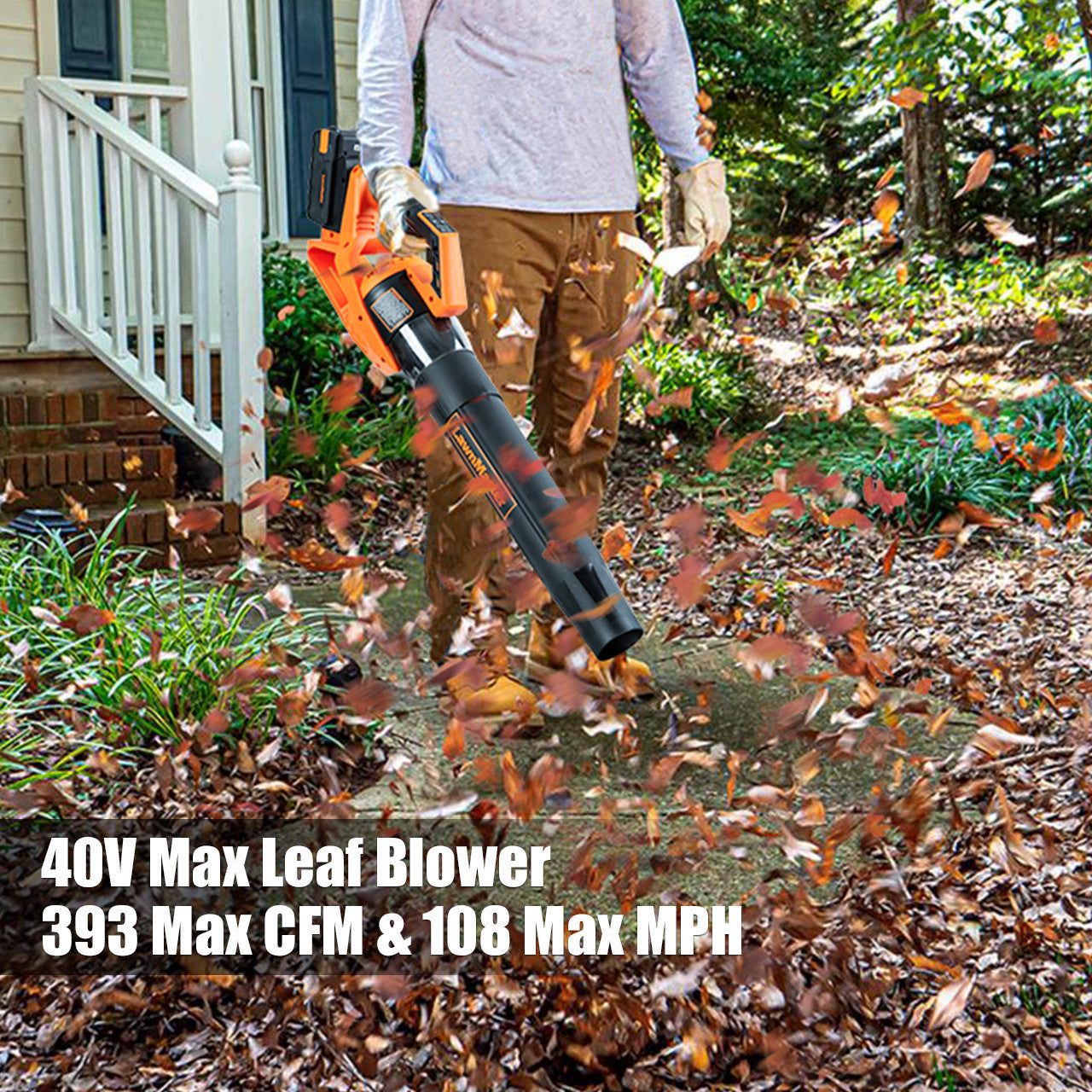LawnMaster 40V Cordless Leaf Blower, CLBL4016A