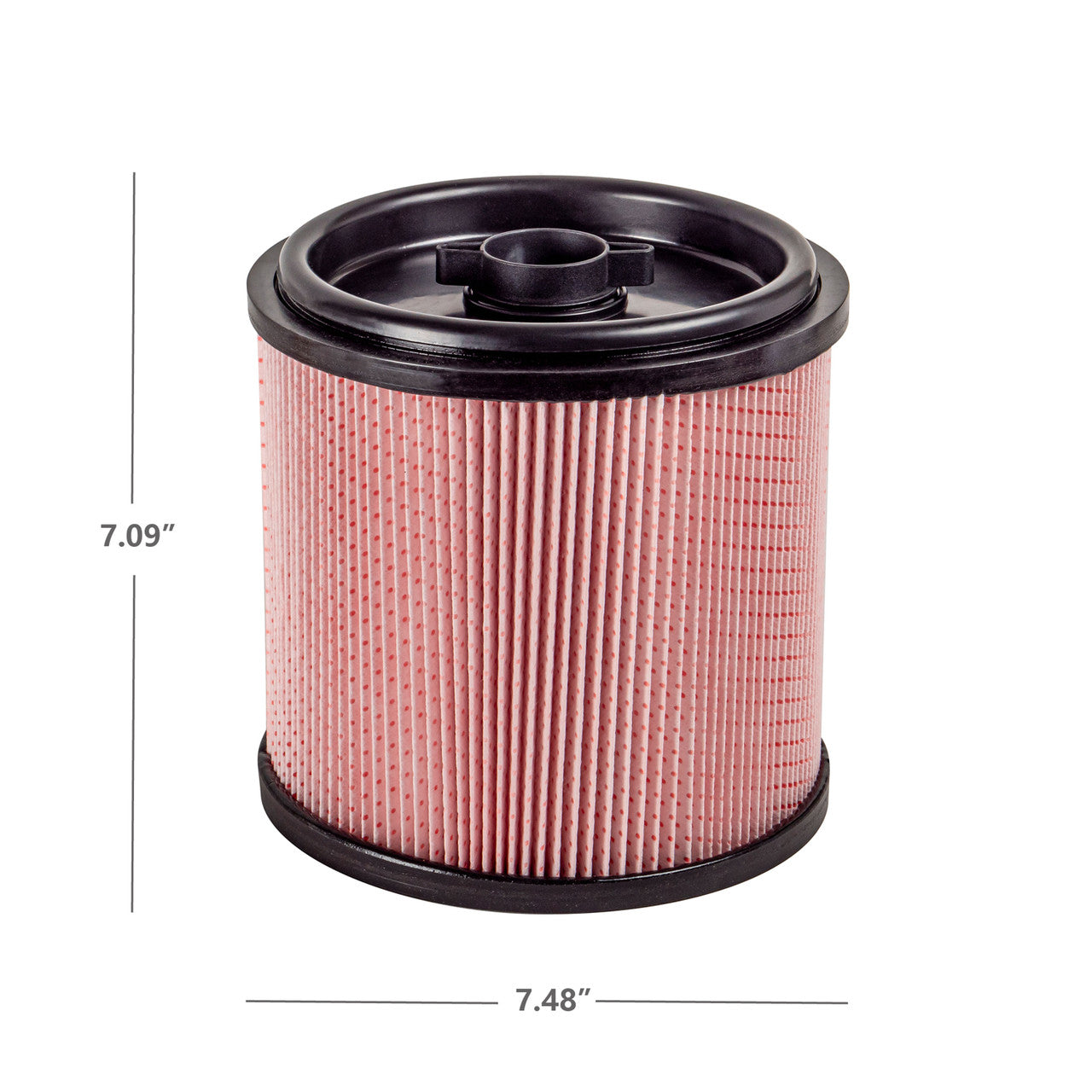 VCFF High-Efficiency Cartridge Filter and Retainer for Dry Pick-Up