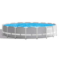 Intex 26731EH 18ft X 48in Prism Frame Pool Set, Light Grey