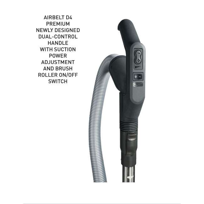 SEBO AIRBELT D4 Premium Canister Vacuum Cleaner