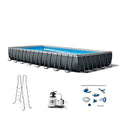 Intex 26373EH 32ft x 16ft x 52in Ultra XTR Frame Above Ground Rectangular Swimming Pool
