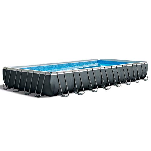 Intex 32ft X 16ft X 52in Ultra XTR Rectangular Pool Set with Sand Filter Pump & Saltwater System