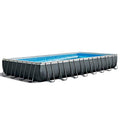 Intex 32' x 16' x 52" Rectangular Ultra XTR Frame Outdoor Above Ground Swimming Pool