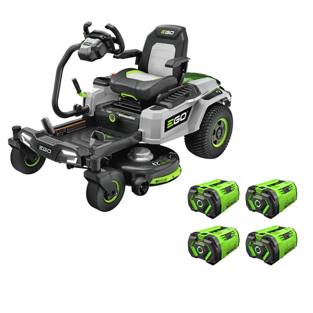 EGO POWER+ Z6 e-Steer 22-HP 42-in 22-HP Brushless Motor Zero-turn Zero-Turn Riding Lawn Mower (CARB)