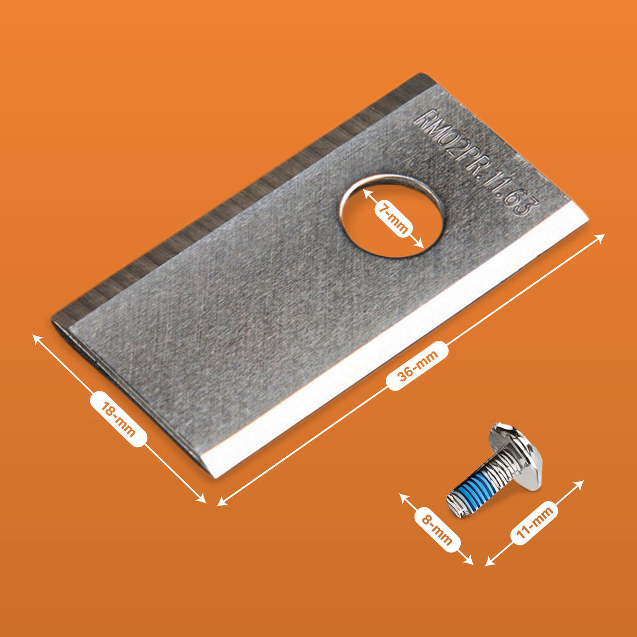 LawnMaster OcuMow™ Replacement Blade with Screws, 523090