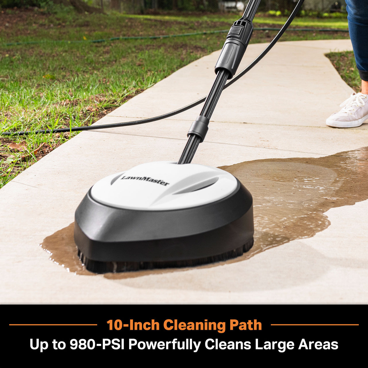 LawnMaster Pressure Washer 10” Surface Cleaner