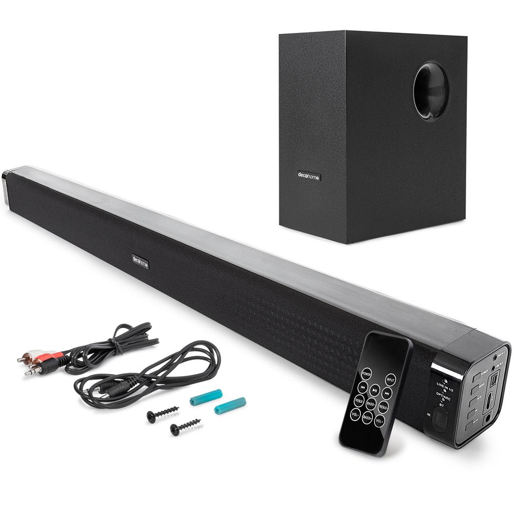 LG B9 65-inch 4K HDR Smart OLED TV (2019) Bundle with Deco Gear Soundbar & more