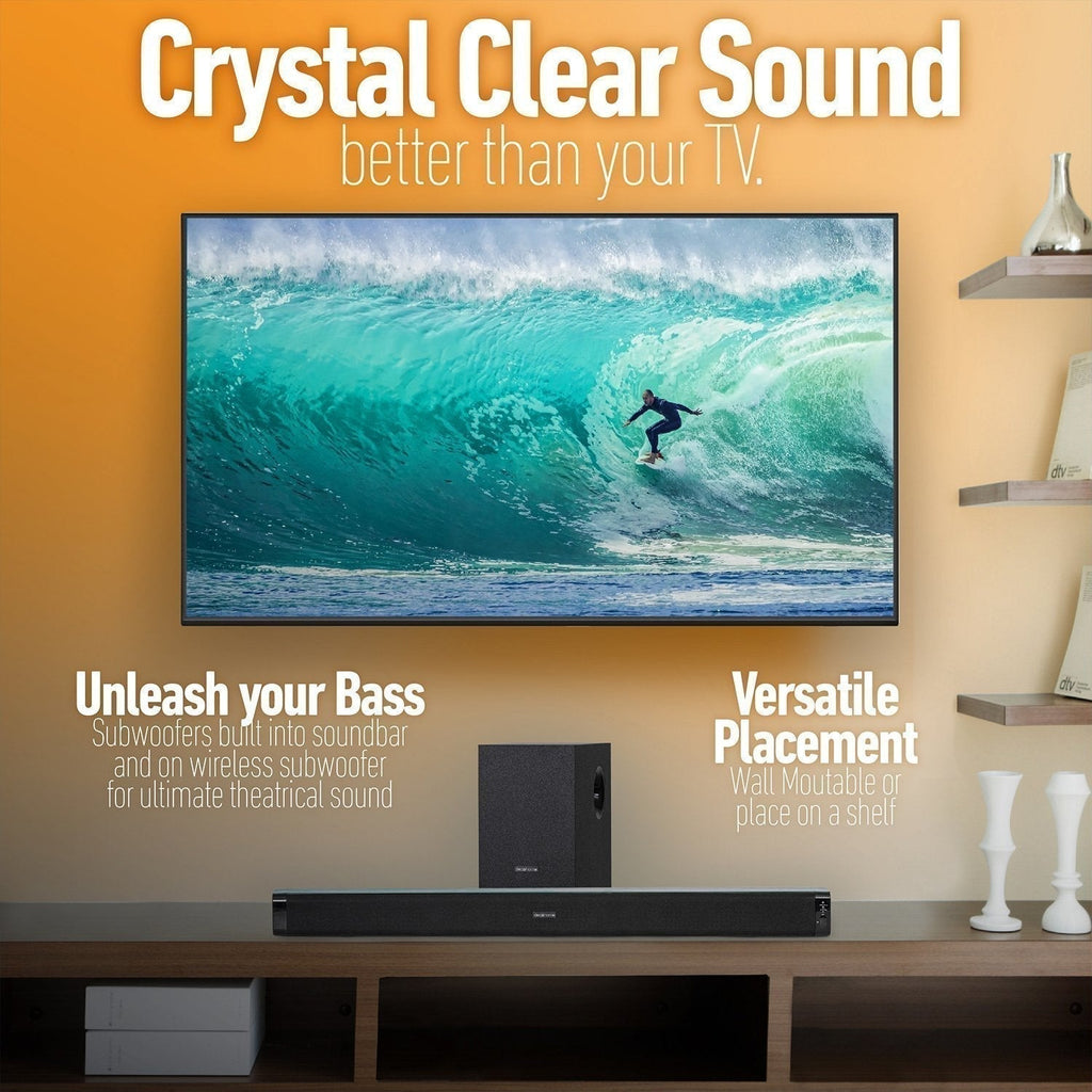 Sony XBR65A8H 65" A8H 4K UHD OLED Smart TV (2020) with Deco Gear Home Theater Bundle