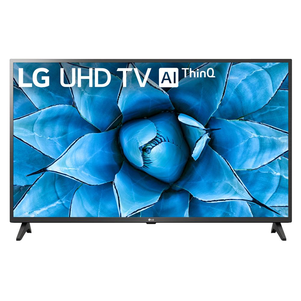 LG 43" UHD 4K HDR AI Smart TV 2020 Model with Deco Gear Soundbar Bundle