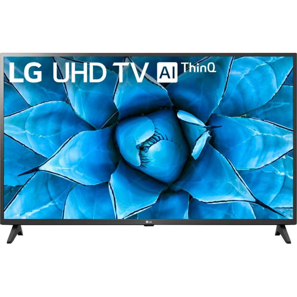 LG 75UN7370PUE 75" UHD 4K HDR AI TV (2020) with Deco Gear Soundbar Bundle
