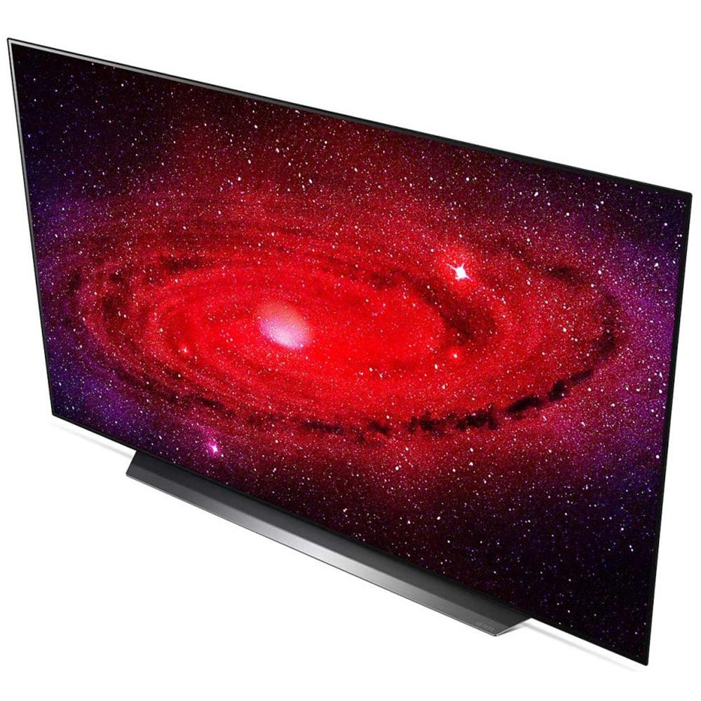 LG OLED55CXPUA 55" CX 4K OLED TV w/ AI ThinQ (2020) with Deco Gear Soundbar Bundle