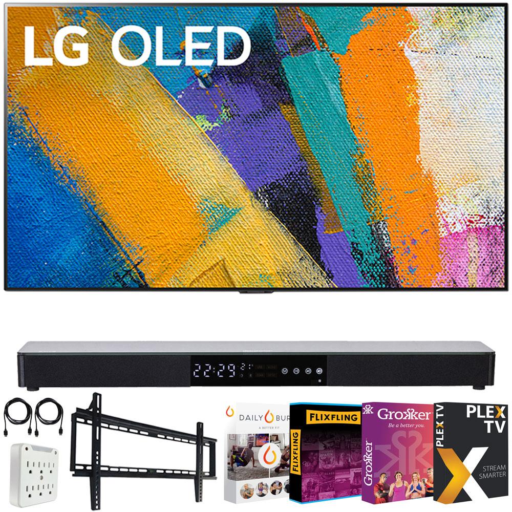 LG 55" GX 4K Smart OLED TV with AI ThinQ 2020 Model with Soundbar Bundle