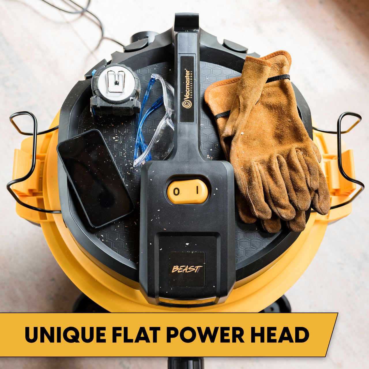 Vacmaster Professional Beast Series™ 16-Gallon 6.5 Peak HP Wet/Dry Vacuum, VJH1612PF 0202