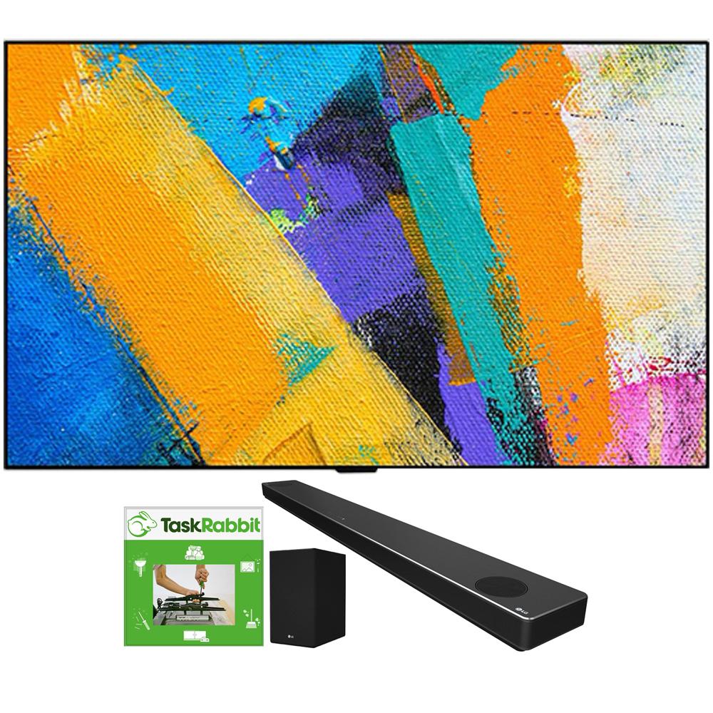 LG 65" GX 4K Smart OLED TV w/ AI ThinQ (2020 Model) + LG SN10YG Soundbar Bundle