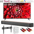 LG 70UN7070PUA 70" UHD 70 Series 4K HDR AI Smart TV with Deco Gear Soundbar Bundle