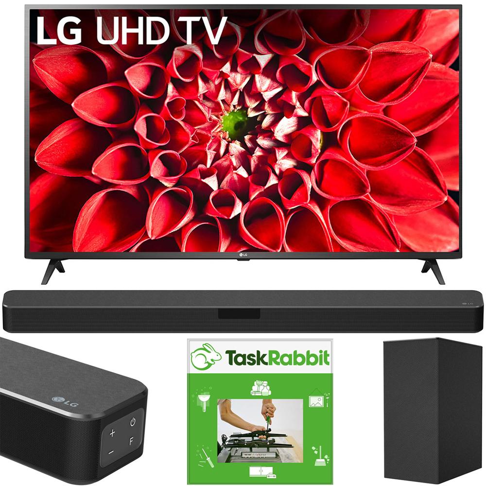 LG 70UN7070PUA 70" UHD 70 Series 4K HDR AI Smart TV +LG SN5Y Sound Bar Bundle