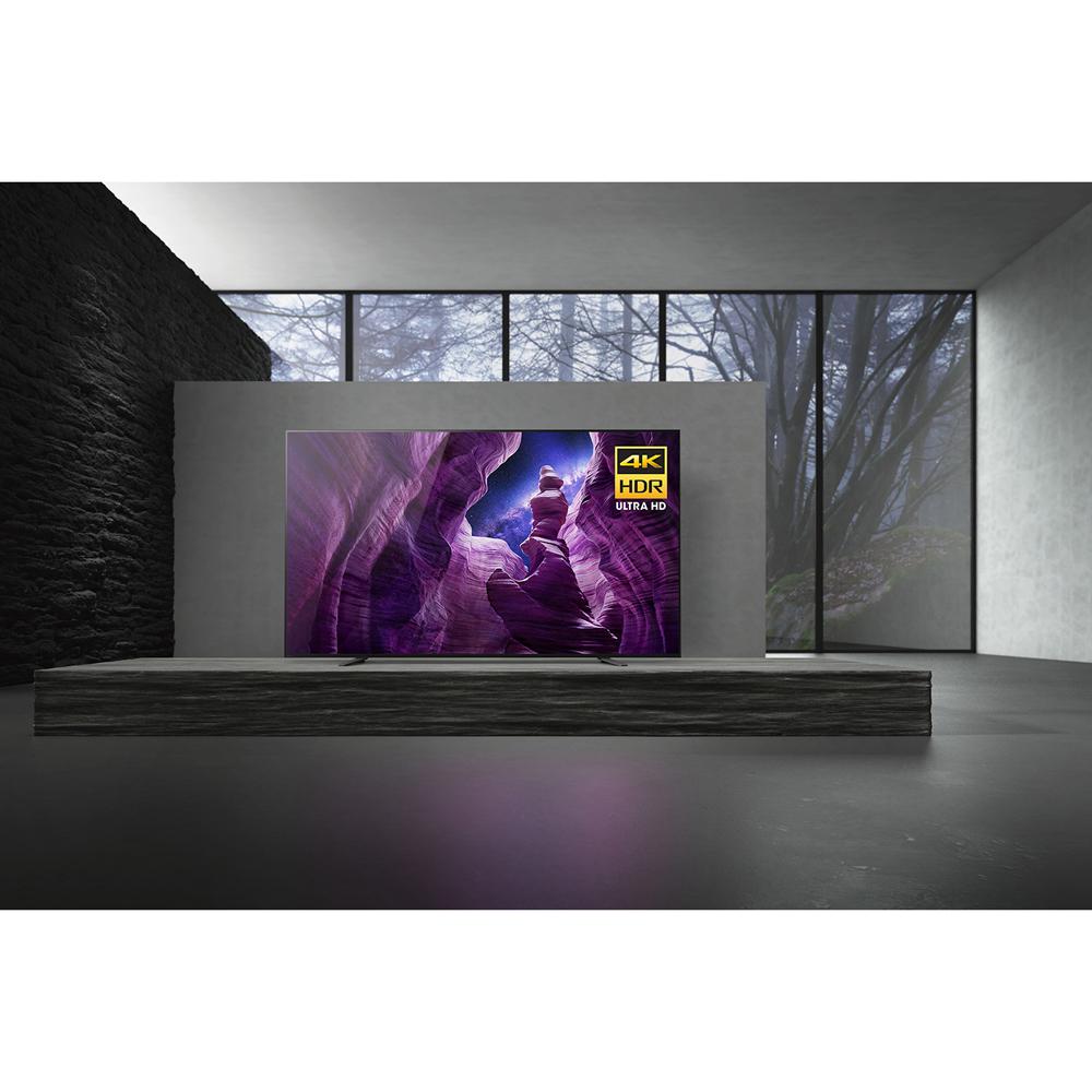 Sony XBR65A8H 65" A8H 4K OLED Smart TV 2020 +TaskRabbit Installation Bundle