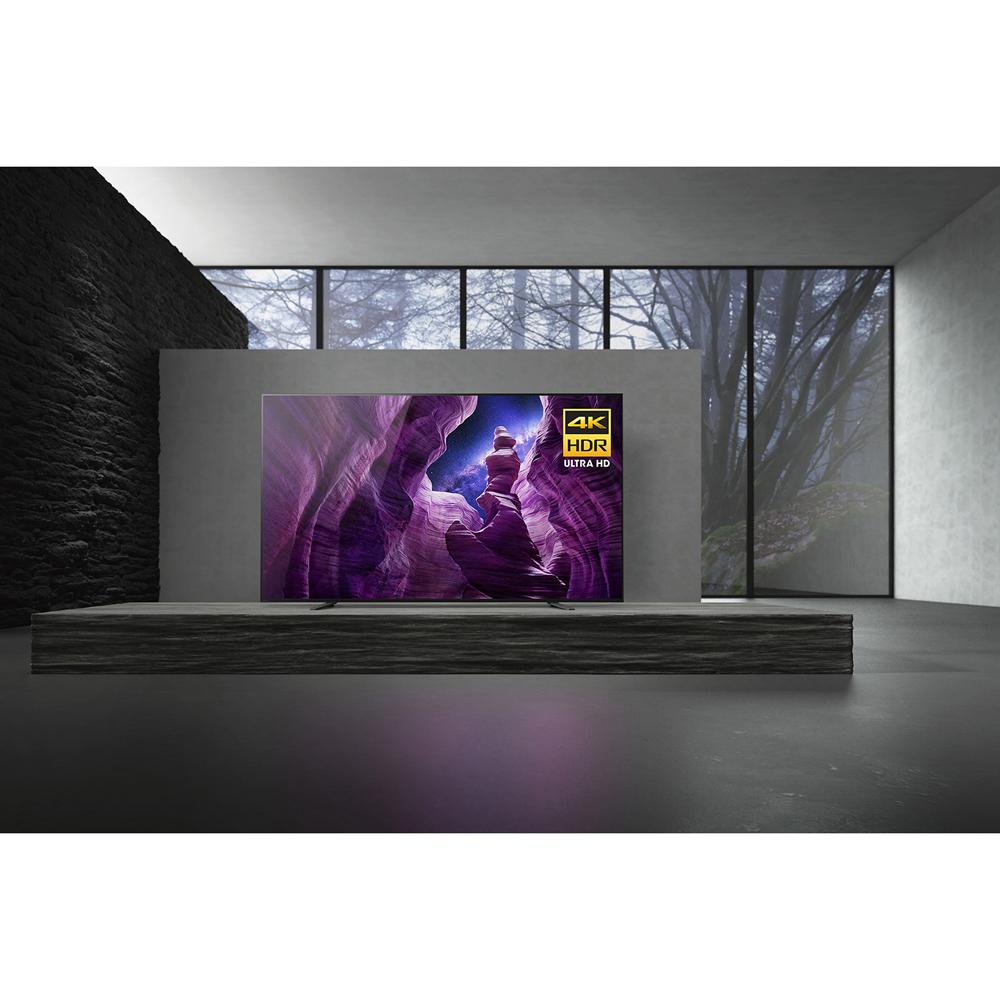 Sony XBR65A8H 65" A8H 4K OLED Smart TV (2020 Model) w/ Warranty Bundle