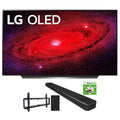 LG 65" CX 4K Smart OLED TV w/ AI ThinQ (2020) + LG SN8YG Sound Bar Bundle