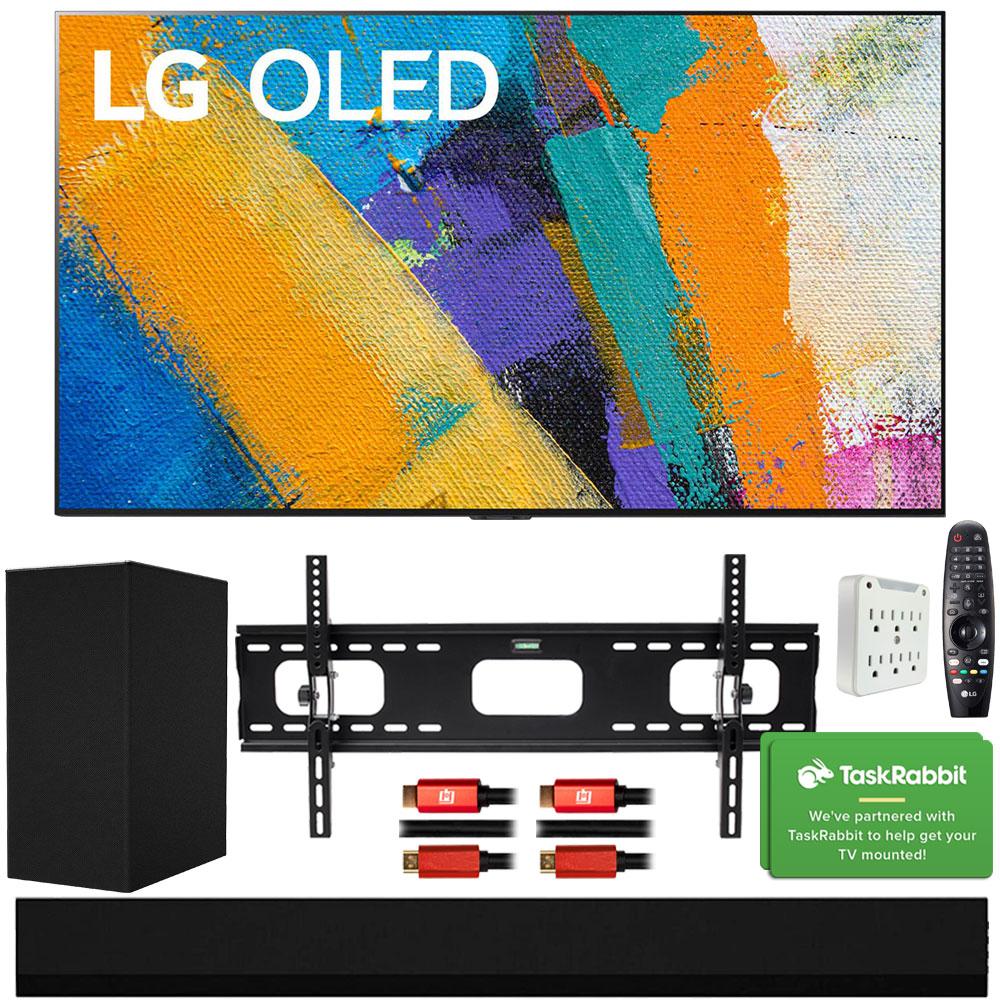 LG OLED55GXPUA 55" GX 4K OLED TV w/ AI ThinQ (2020 Model) with GX Soundbar Bundle