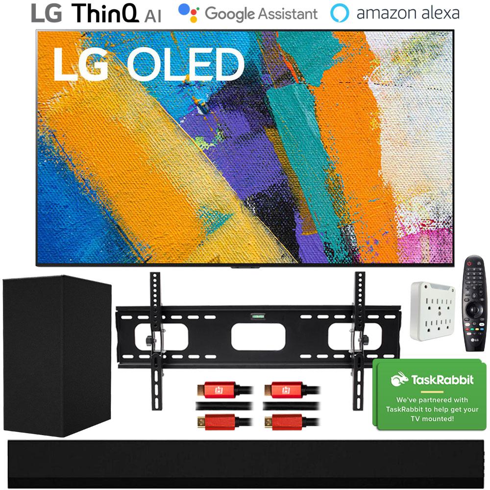 LG OLED55GXPUA 55" GX 4K OLED TV w/ AI ThinQ (2020 Model) with GX Soundbar Bundle