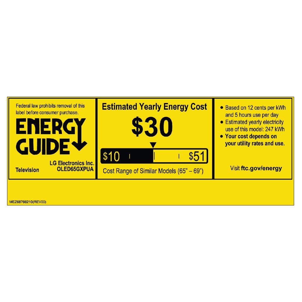 LG OLED77GXPUA 77" GX 4K OLED TV w/ AI ThinQ (2020) Bundle with SN10YG Soundbar
