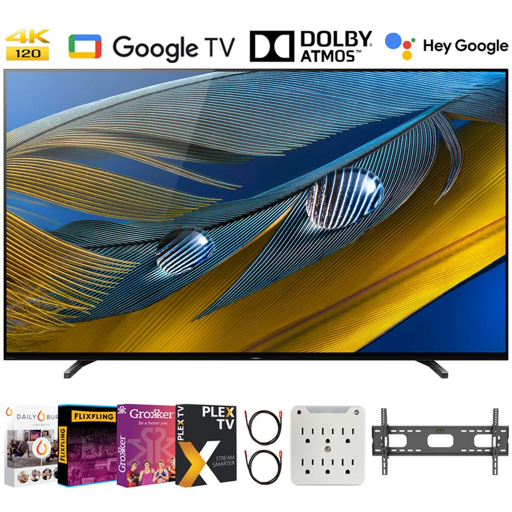 Sony XR65A80J 65" A80J 4K OLED Smart TV (2021) with Movies Streaming Pack