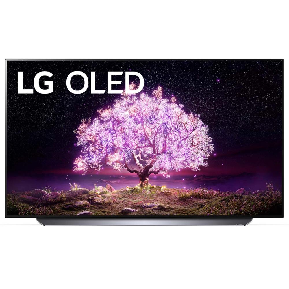 LG 77" 4K Smart OLED TV with AI ThinQ 2021 w/ Warranty + Wireless Earbuds Bundle