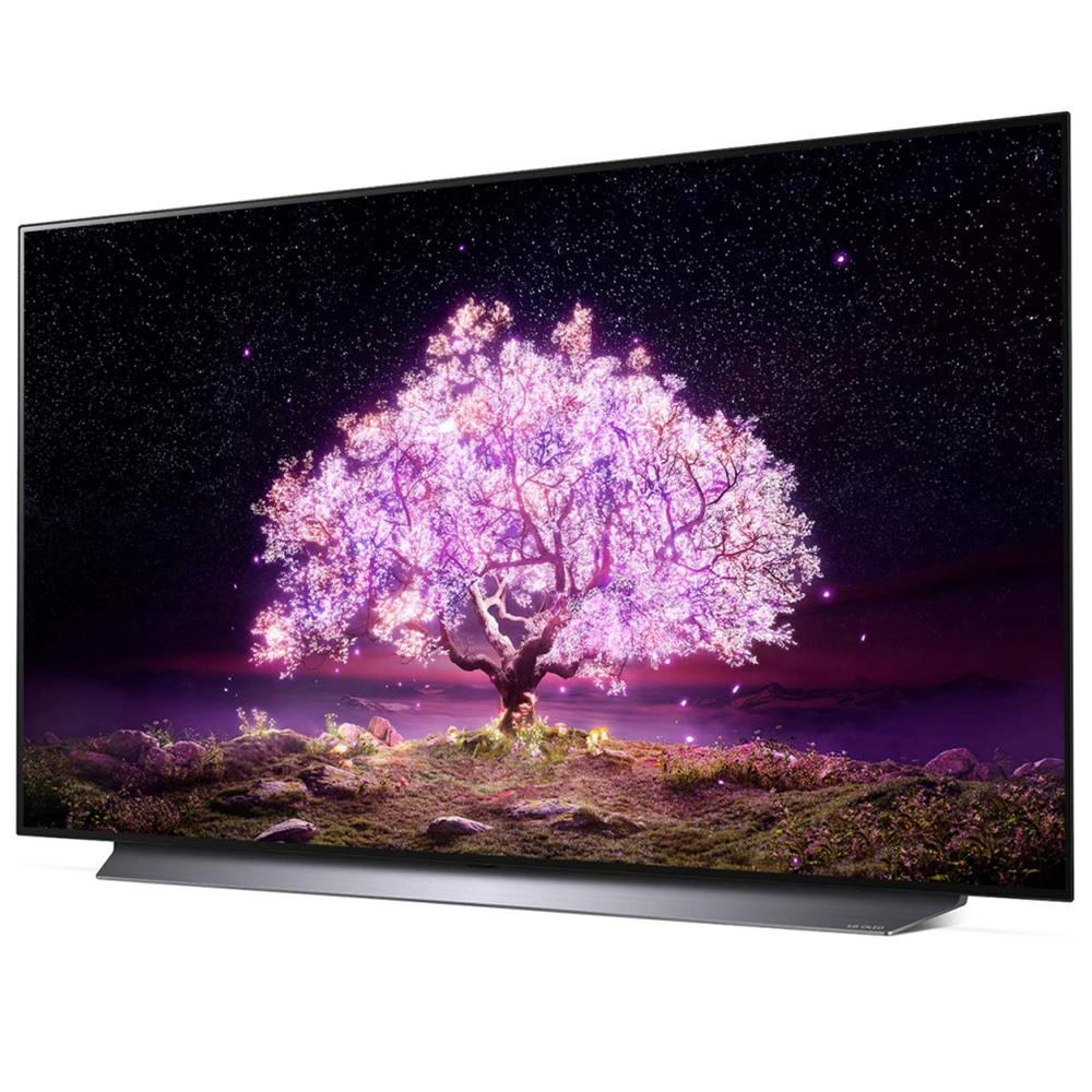 LG 77" 4K Smart OLED TV with AI ThinQ 2021 w/ Warranty + Wireless Earbuds Bundle