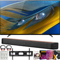 Sony XR65A80J 65" A80J 4K OLED Smart TV (2021) + Deco Soundbar Bundle