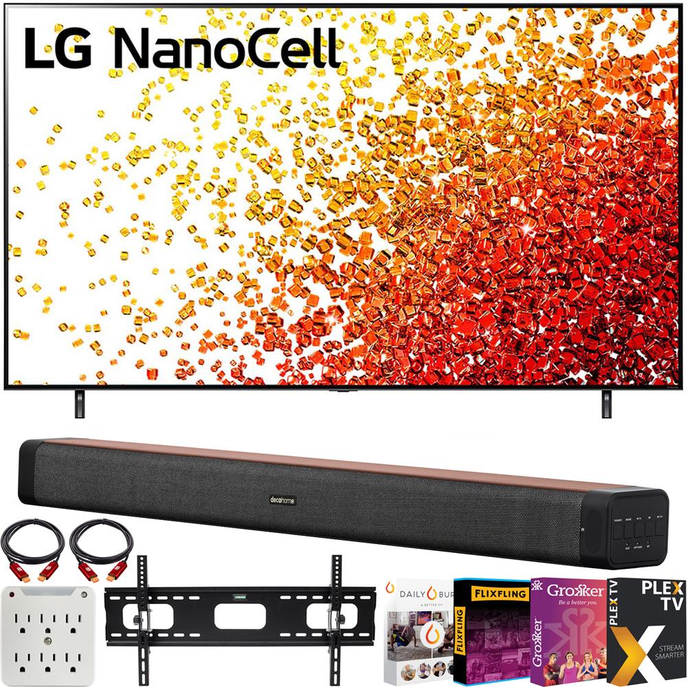 LG 43 Inch 4K Nanocell TV 2021 Model with Soundbar Bundle