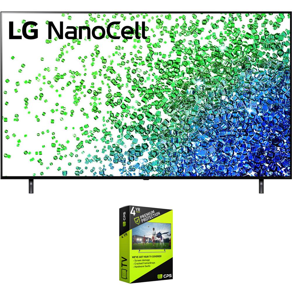 LG 75NANO80UPA 75 Inch 4K Nanocell TV 2021 + Premium Warranty Bundle
