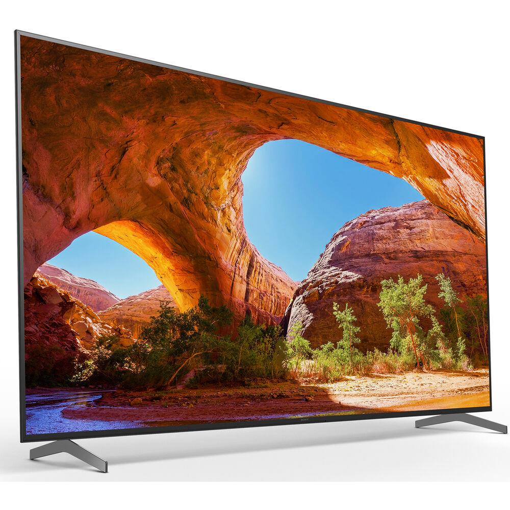 Sony X91J 85 inch HDR 4K UHD Smart LED TV 2021 with Deco Gear Home Theater Bundle