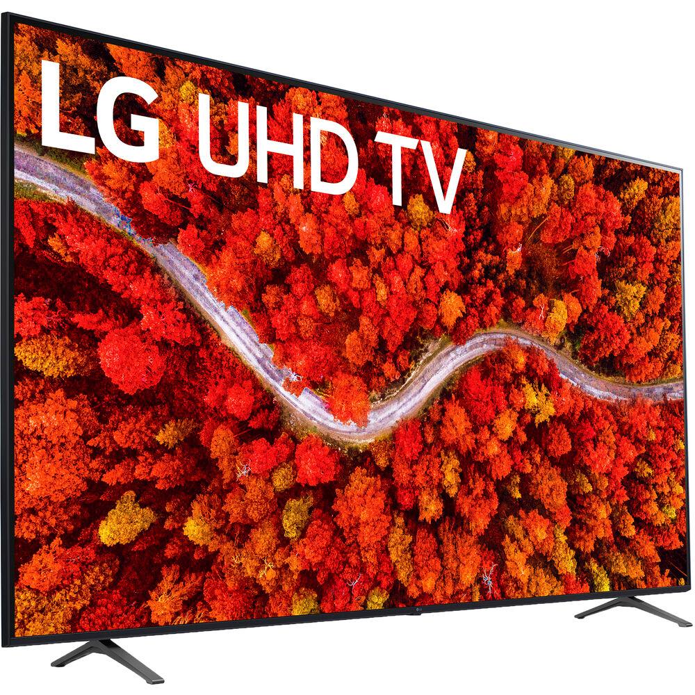 LG 86UP8770PUA 86 Inch AI ThinQ 4K UHD Smart TV (2021) +Deco Soundbar Bundle